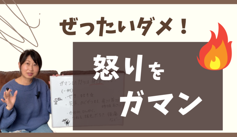 怒り,我慢,身体,アンガーマネジメント,怒れない,肩こり,感情,心理学